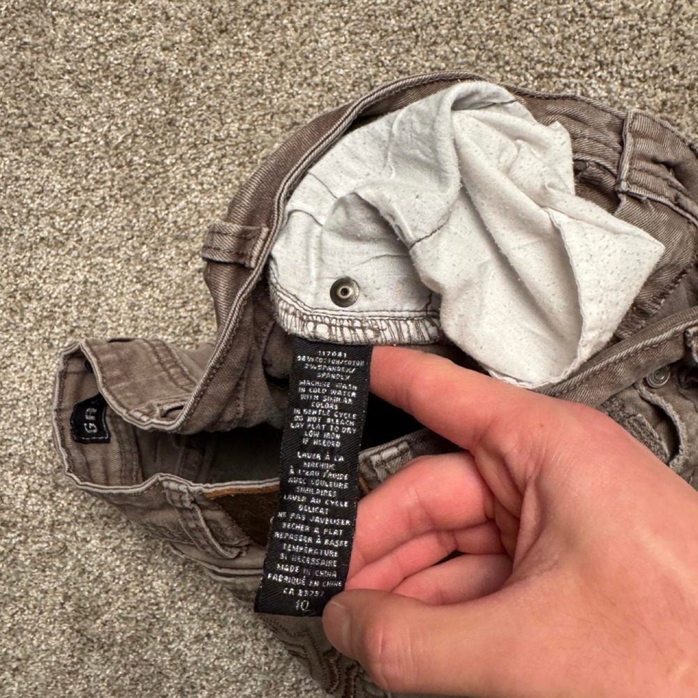 GASOLINE SAGE GREEN CAPRIS - Picture 6 of 6